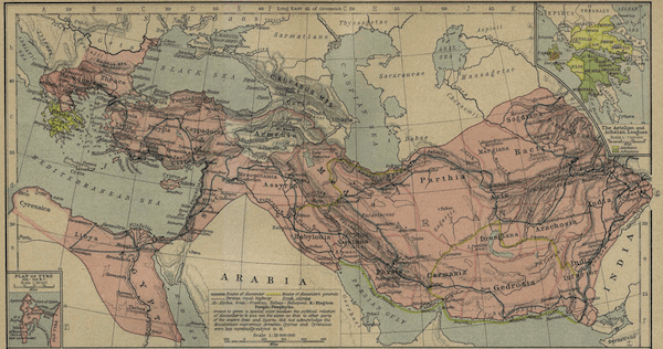 Achaemenid Empire - Alexanders Empire Map (336-323 BCE)